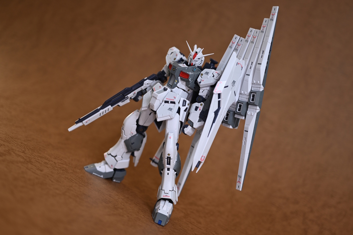 RG 1/144 νガンダム (ファーストロットカラーVer.) レビュー - あおか