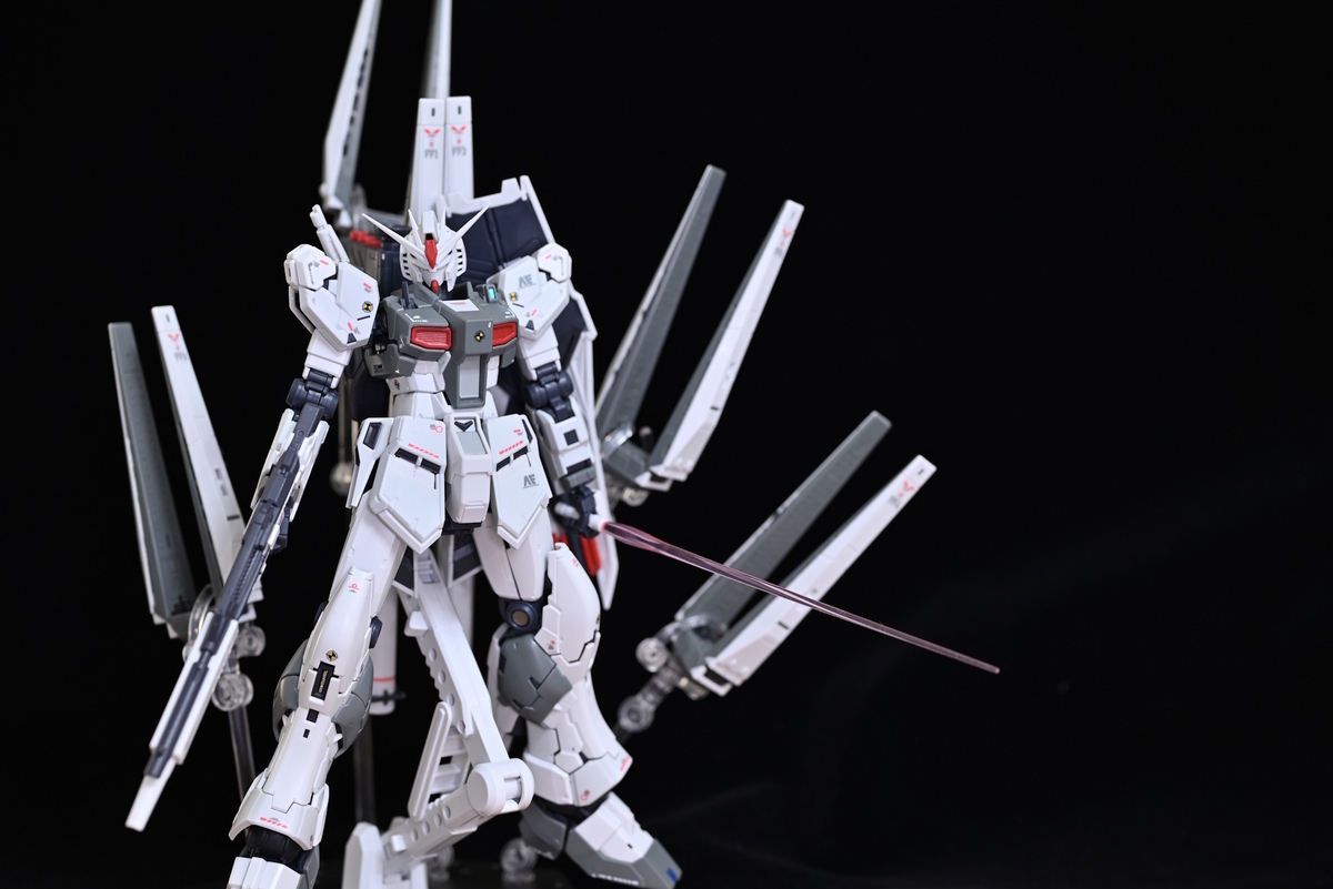 RG 1/144 νガンダム (ファーストロットカラーVer.) レビュー - あおか