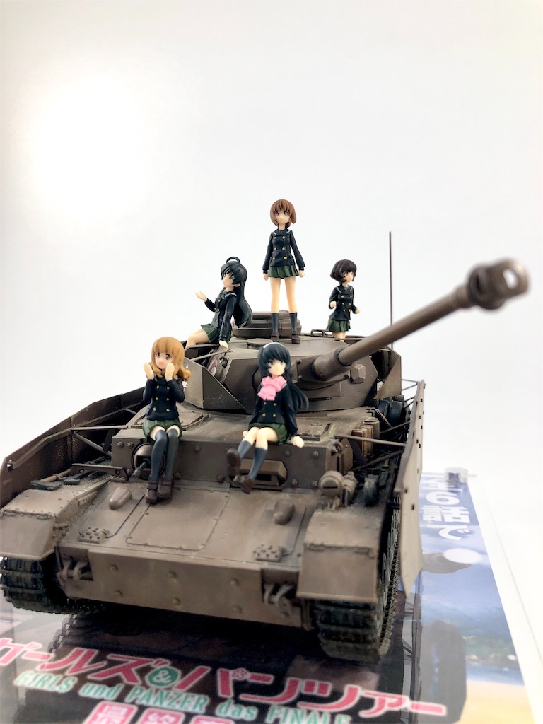 プラッツ ガールズ&パンツァー最終章 1/35 あんこうチーム フィギュア