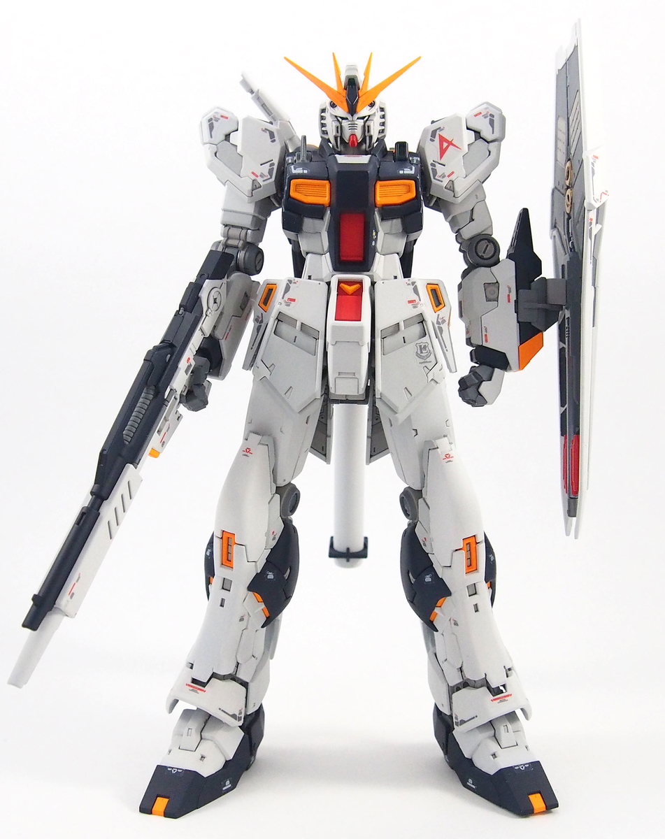 RG νガンダム 塗装/改修レビュー（ガンプラ仮組みのすすめ） | APYAPON