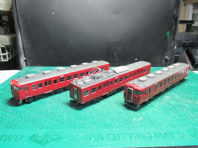 鉄コレ717系改造 413系赤と青 完成！ - 酒井塗装工房