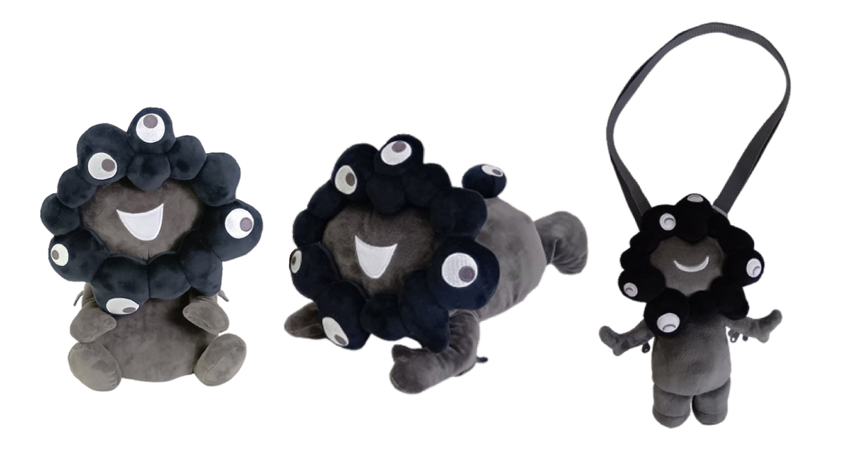 ミャクミャクグッズ】黒ミャクミャクのぬいぐるみ新商品発売へ - Bs FunFan