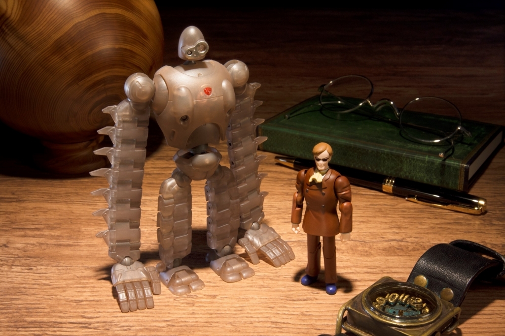 ロボット兵＆ムスカ】試作品を展示中！ - バンダイ キャンディ