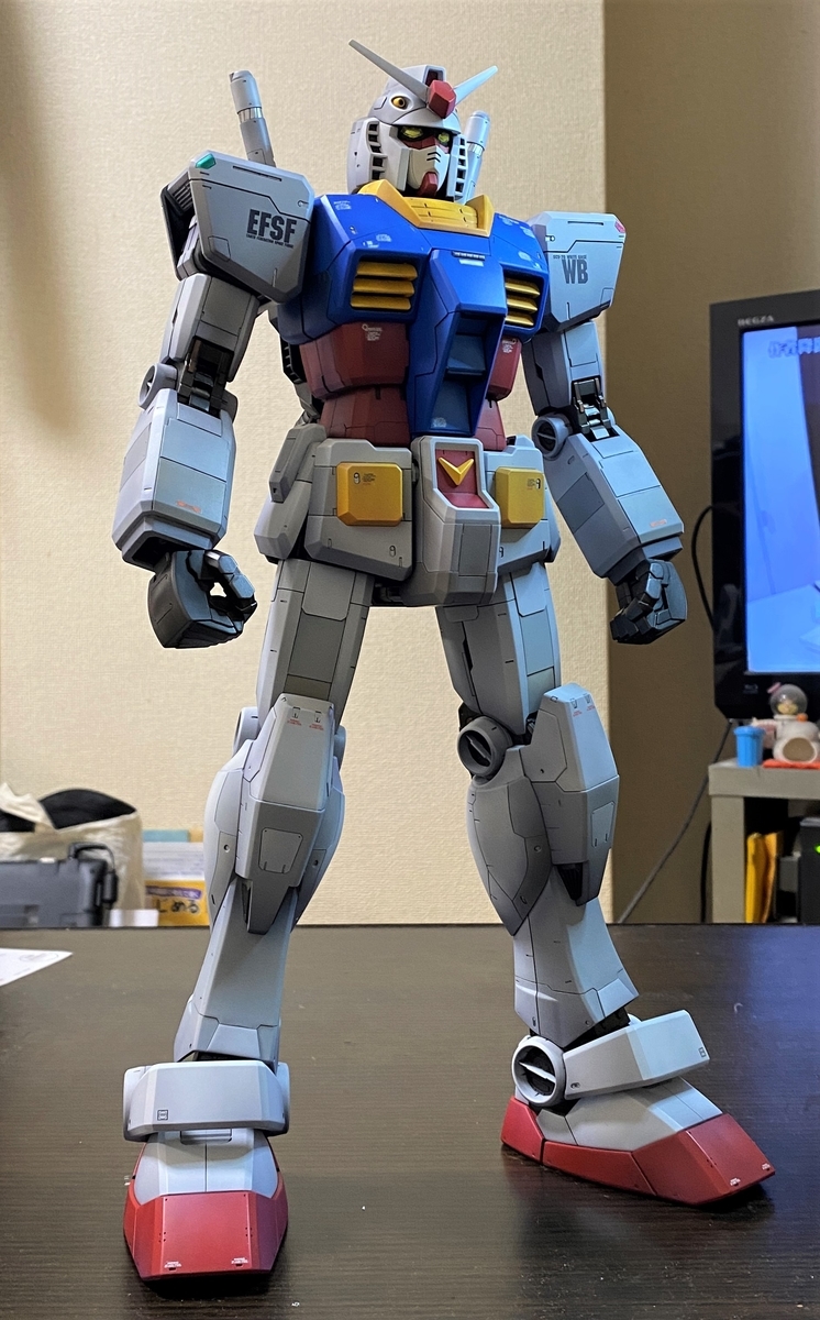 2020年11月 1/48 メガサイズモデル RX-78-2 ガンダム - Blondy51製作記