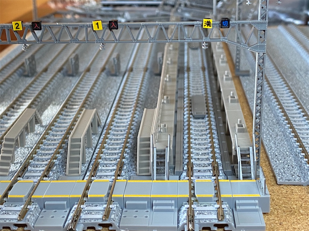 □作ってみた□TOMIX 91017 車両基地レール（延長部） - 「大体」で