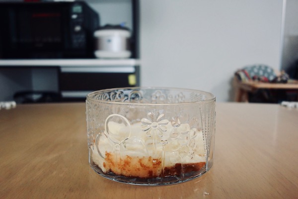 イッタラ】フローラ15cmボウルでトライフルを作りました。簡単