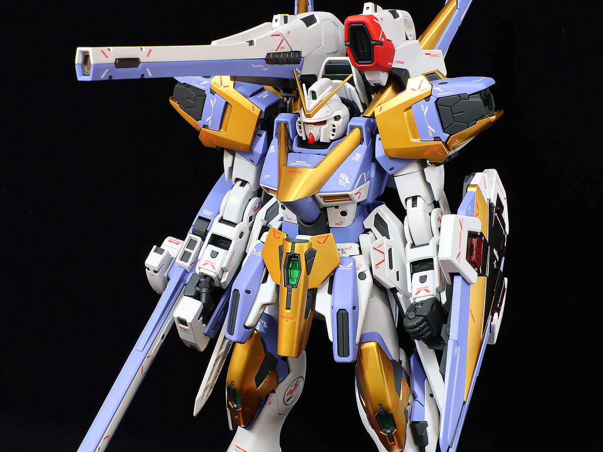 MG V2アサルトバスターガンダム Ver.Ka 製作記5（完成） - でしあか