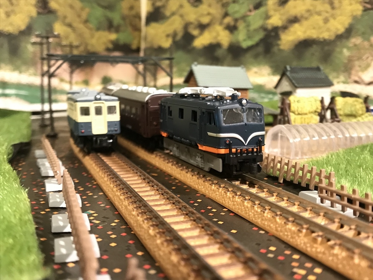 国鉄 EF58形直流電気機関車 31号機 試験塗装1号 Bトレイン