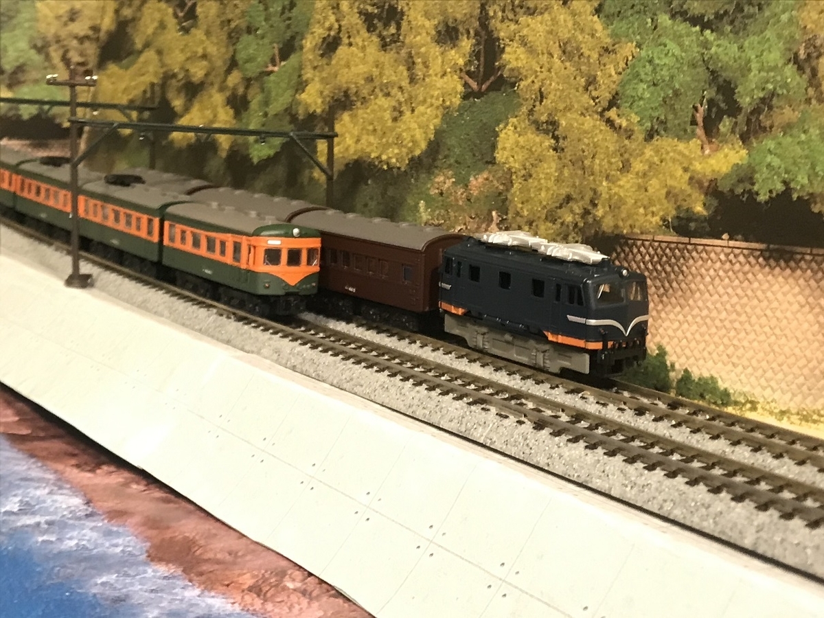 国鉄 EF58形直流電気機関車 31号機 試験塗装1号 Bトレイン