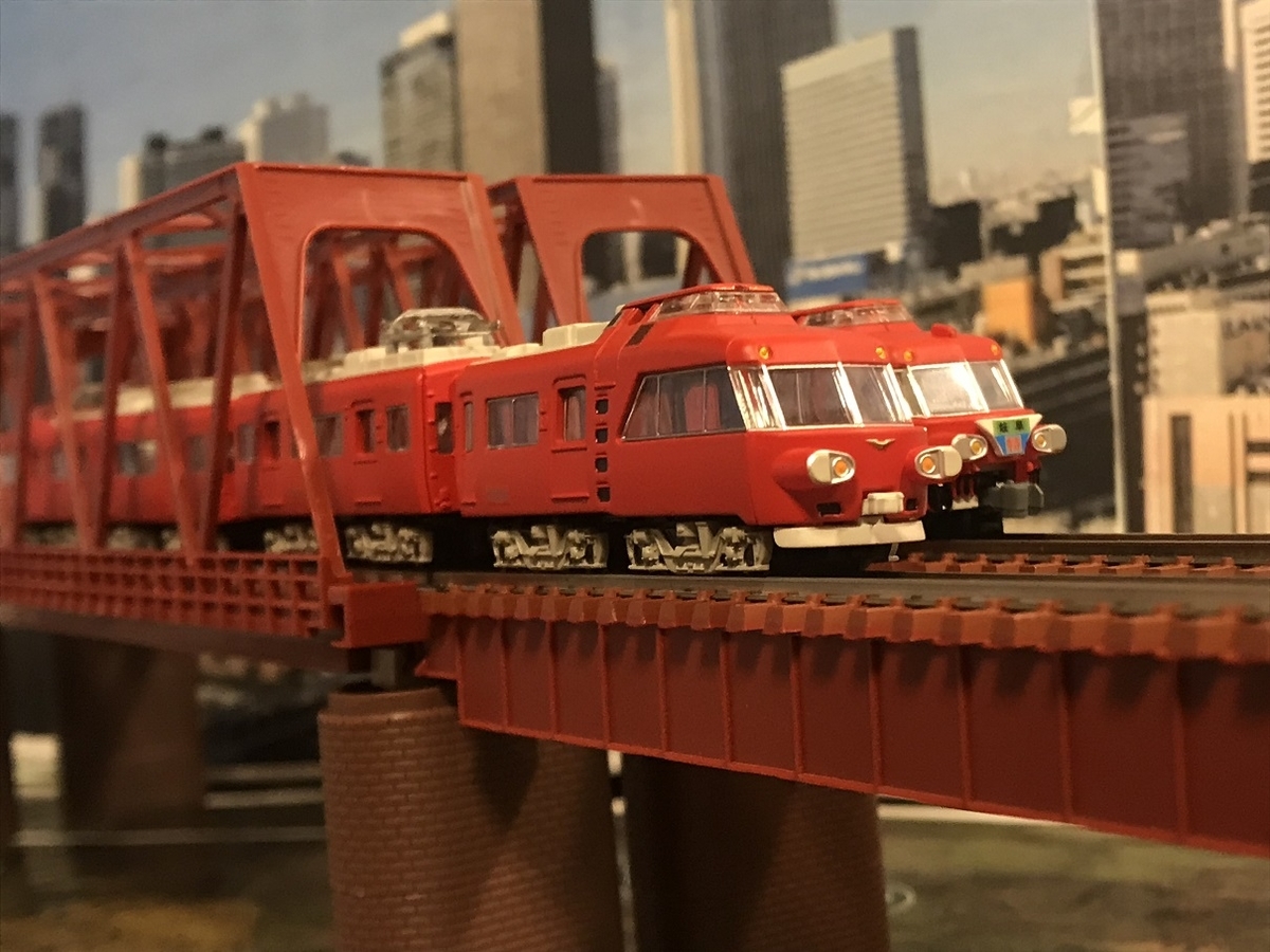 名古屋鉄道 7000系 パノラマカー フェニックスエムブレム - 京阪神