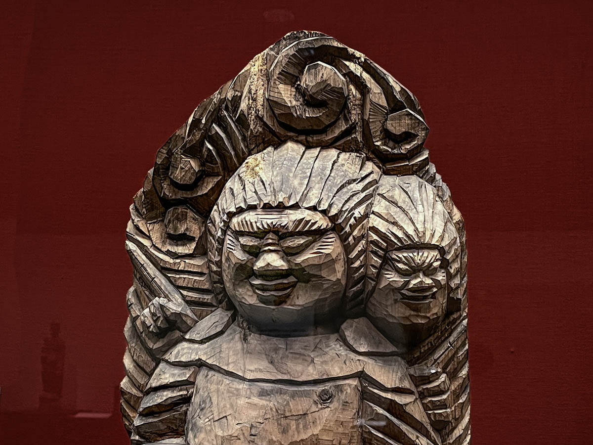 円空仏』展で、漫画『呪術廻戦』でも有名な両面宿儺を見ました