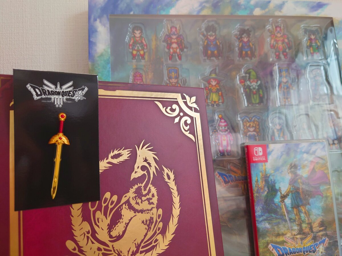 ドラクエ3】HD-2D発売だー！まずはアクリルブロックとパッケージを