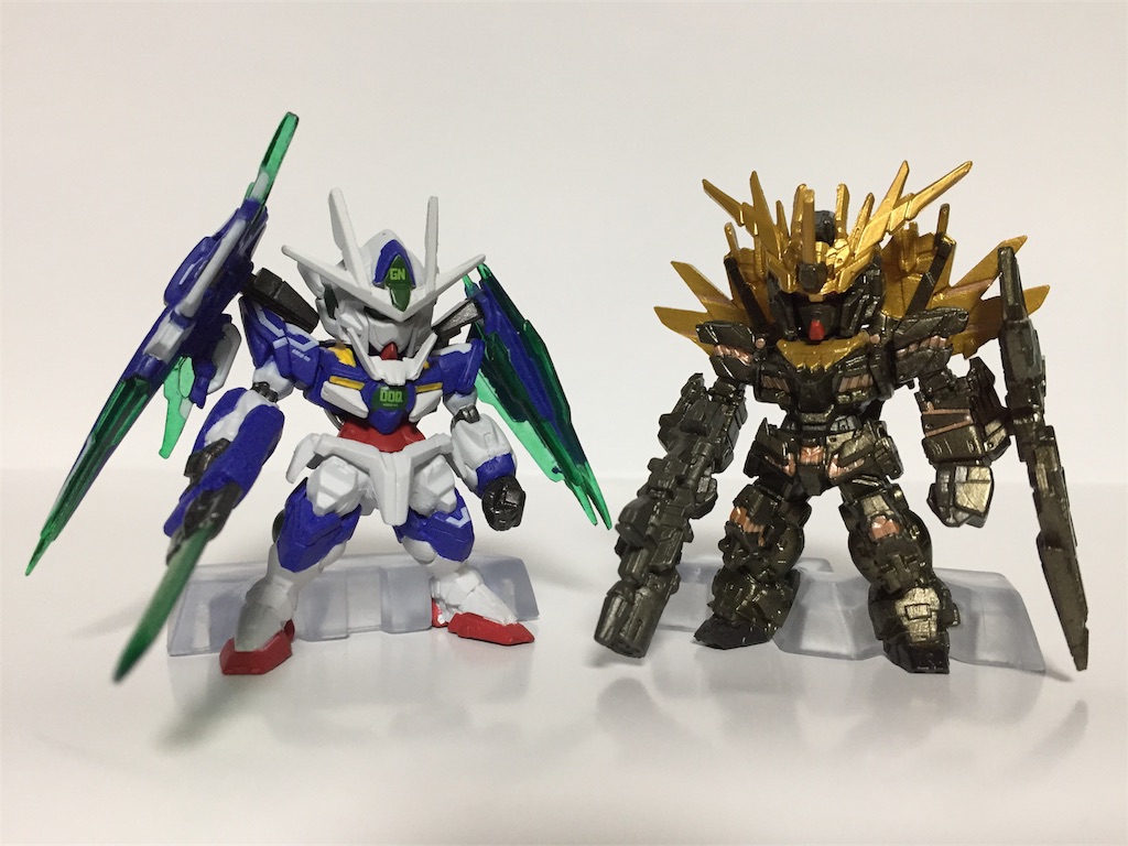 PB限定 GUNDAM CONVERGE:CORE クアンタフルセイバー&バンシィ