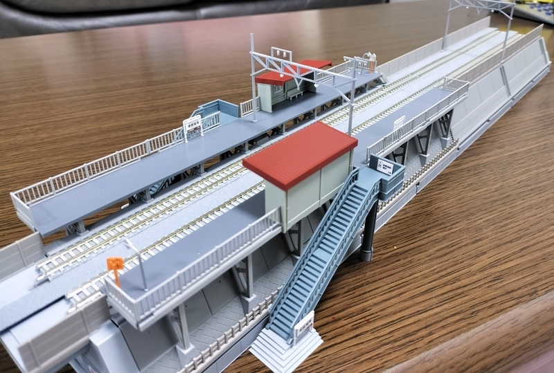 Njゲージ】TOMIX築堤+桁式ホームで分解式レイアウトモジュールを作って