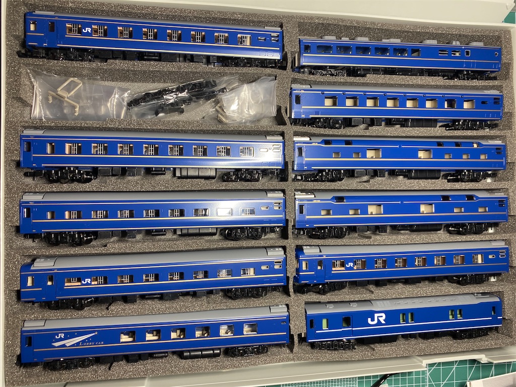 入線報告】TOMIX 北斗星東日本仕様B - 新綱島検車区業務日誌