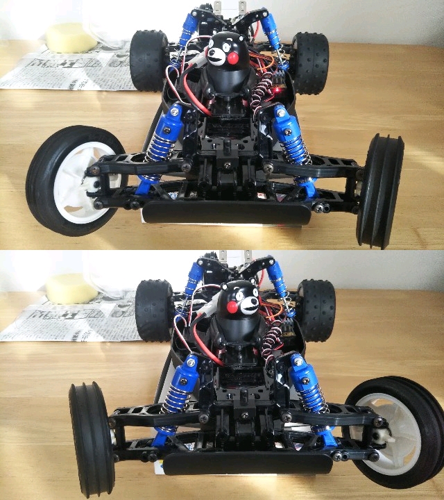 DT-02×サンドバイパー・くまモンver. 今度こそ完成！ - おーちゃんの