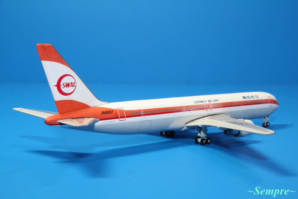 デアゴスティーニ SWAL(南西航空) B767-300 JA8267 1/400スケール JAL