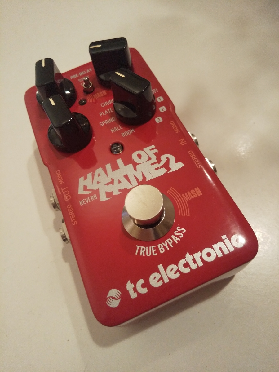 TC ELECTRONIC Hall of Fame 2 Reverb レビュー - JG251 blog