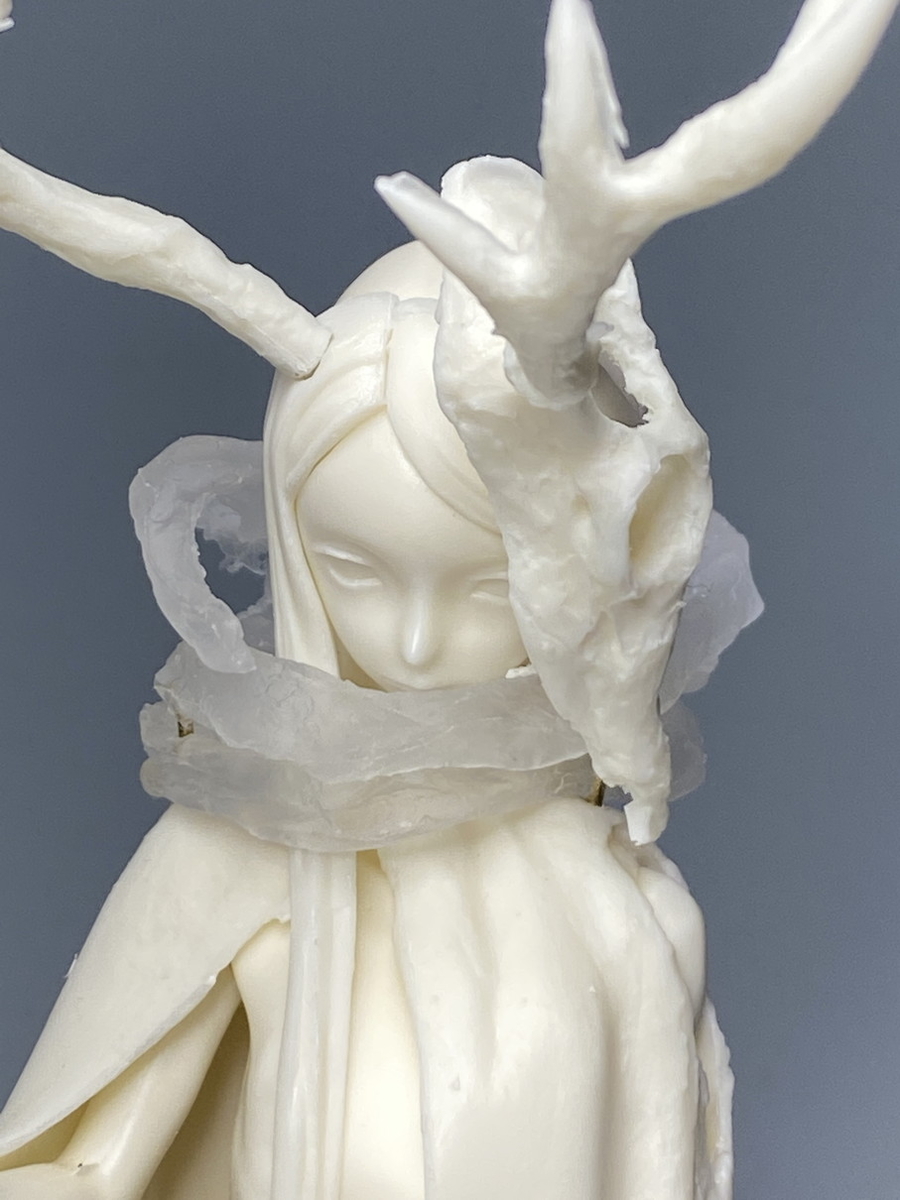 植物少女園 冬の森の女王 仮組編 - まだ、サフのまま。