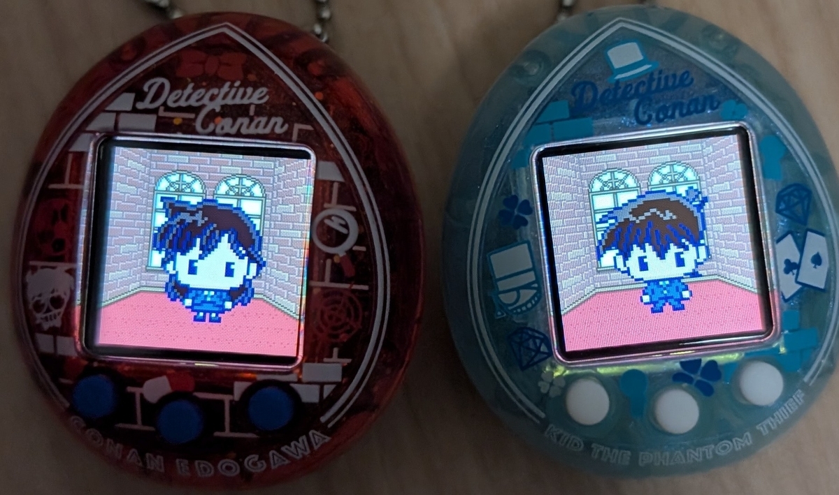 名探偵コナン たまごっち カラー 攻略④園子に成長！ - 小さなベランダ