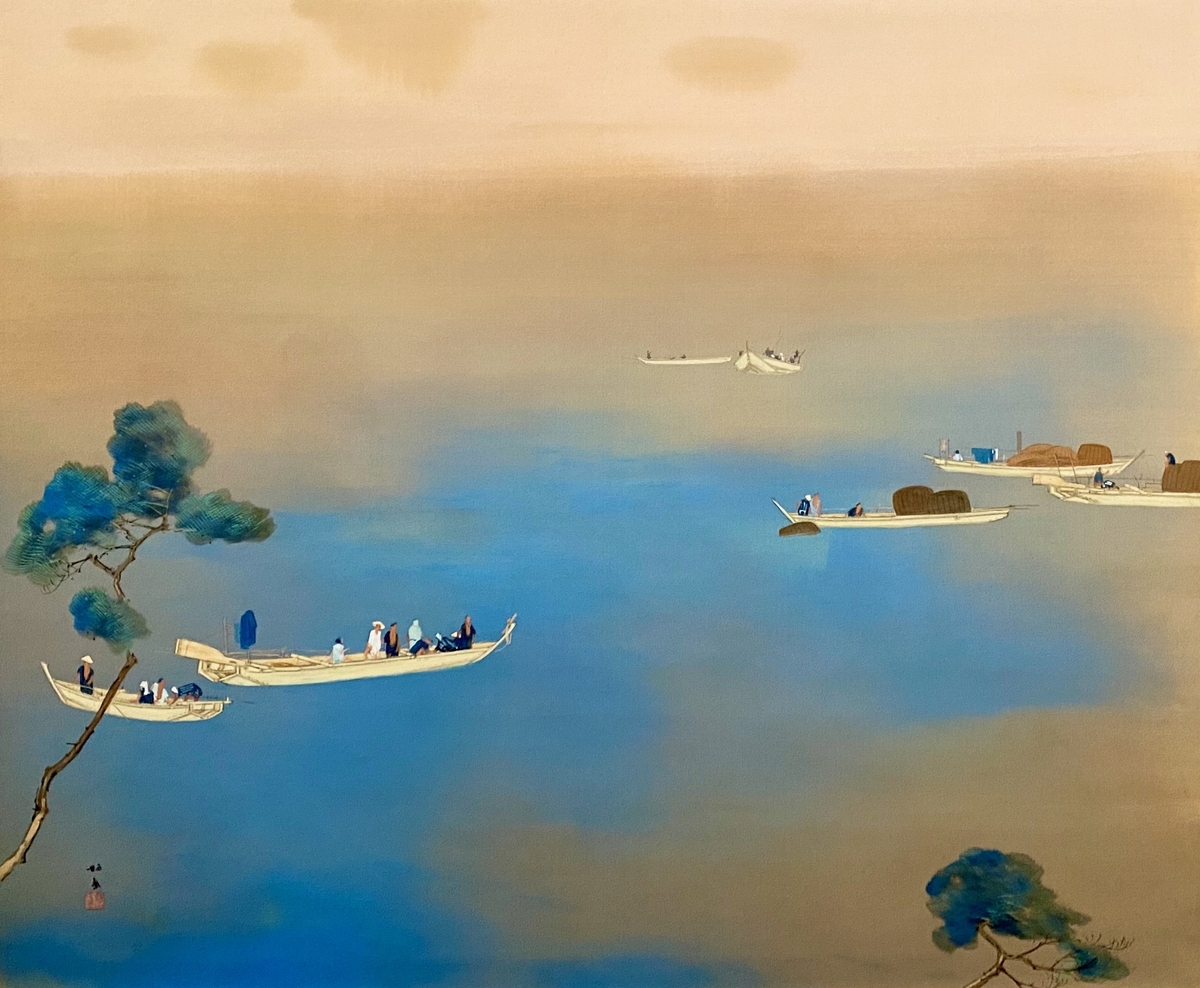 竹内栖鳳の「青」と村上華岳の「黒」｜福田美術館 - 第二遊歩道ノート