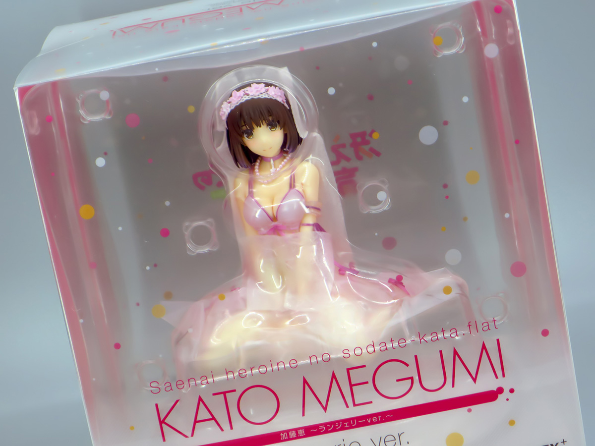 アニプレの「冴えカノ 加藤恵 ランジェリーver」フィギュアレビュー