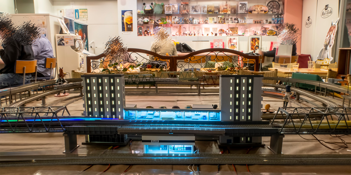 Nゲージ】薄型ビル（ホテル）のストラクチャー（ジオラマ）を購入