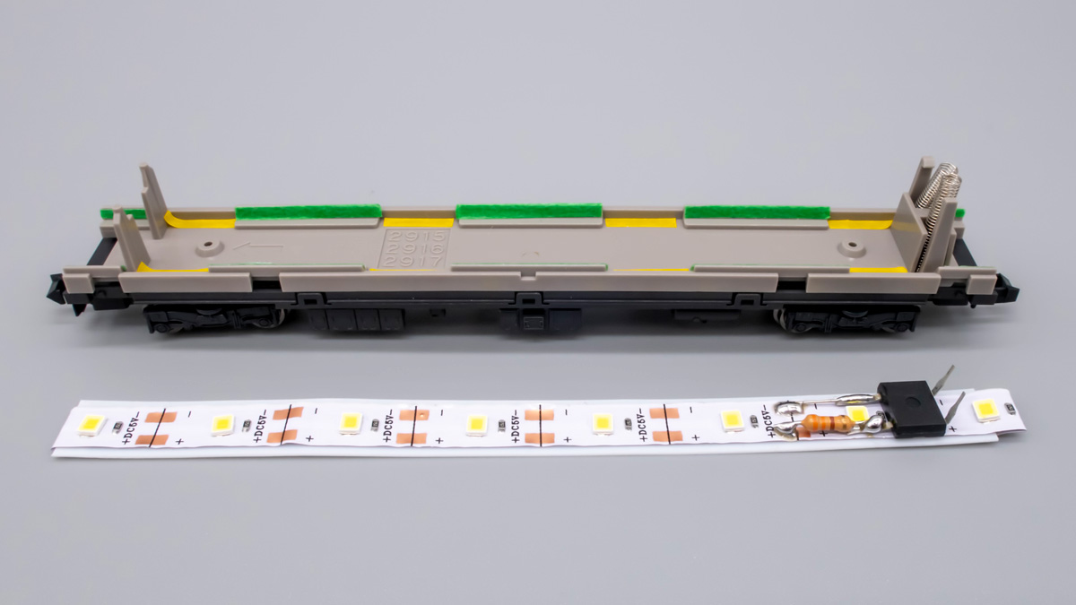 Nゲージ】続・鉄道模型の室内灯を自作してみる～5V編～ - かわにょぶろぐ