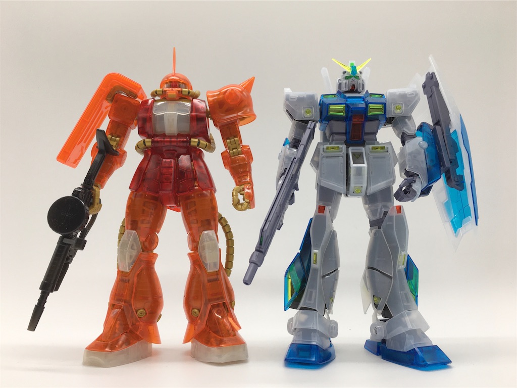 MG シャア専用ザク Ver.2.0 カップヌードルオリジナルクリアカラー