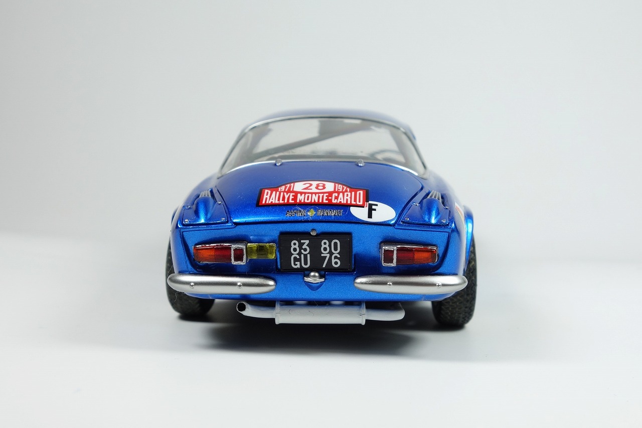 アルピーヌ ルノー A110 モンテカルロ '71 - プラモタイムカプセル