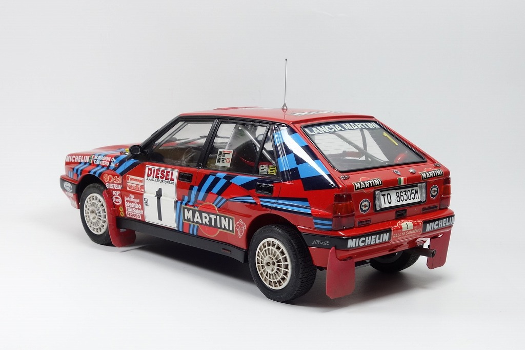 ランチア デルタ HF インテグラーレ 16V ＃6 完成！ - プラモタイム