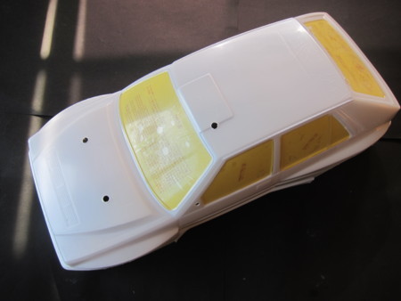 タミヤ 1/10電動ラジコン ランチア デルタ インテグラーレ(XV-01) 製作