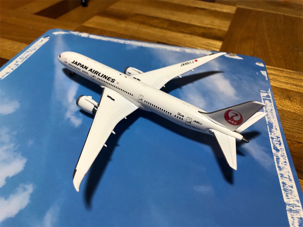 JAL旅客機コレクション」創刊号が届きました！初回は787-9型