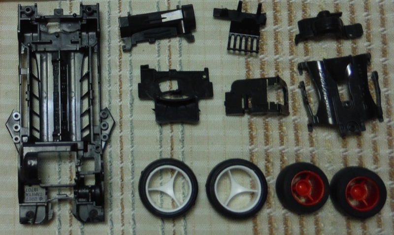 ミニ四駆パーツの入手とトランジスタによるモーター制御の試み