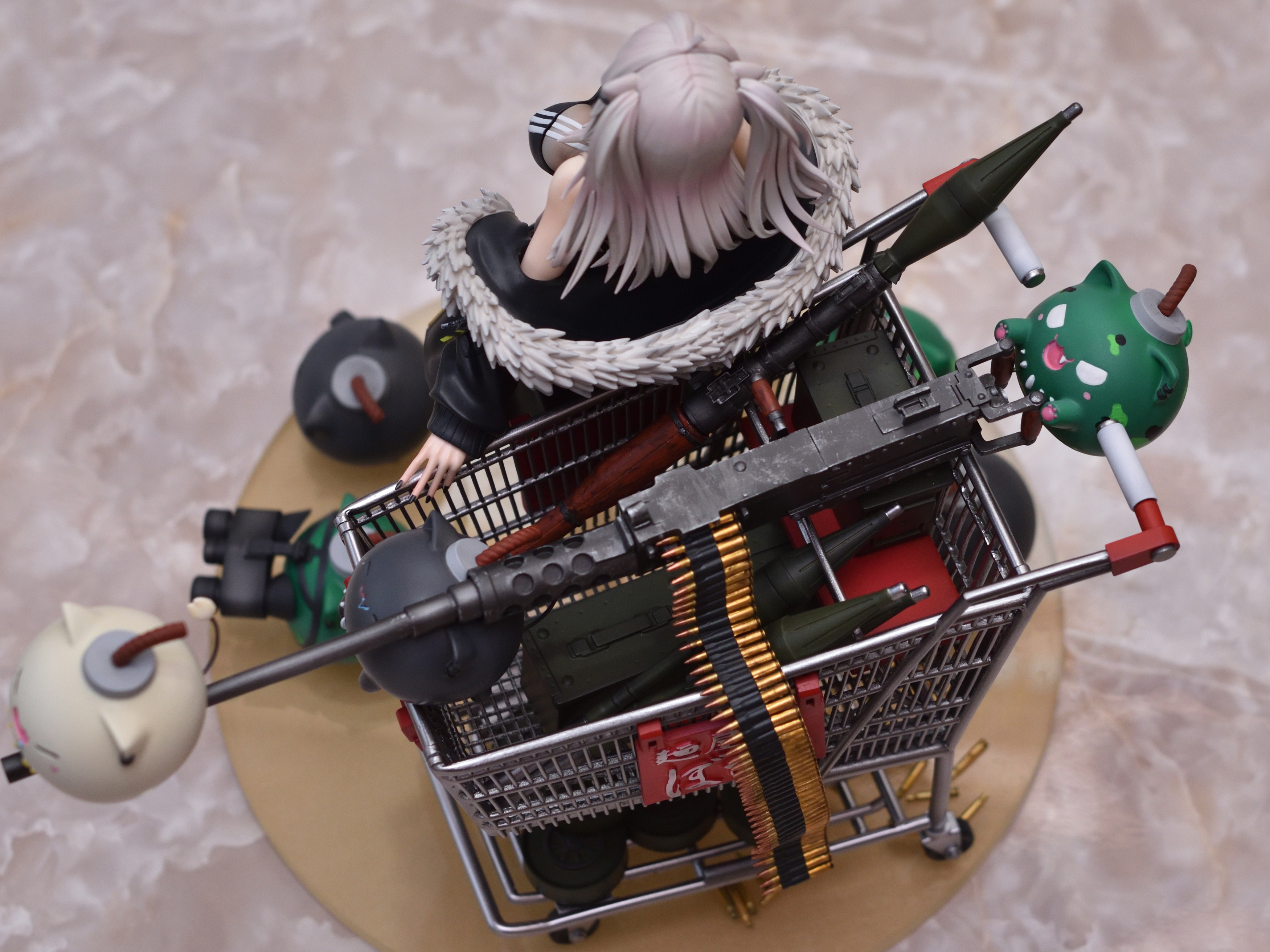 獅白ぼたんのガレージキット完成品の魅力 - MIYUTOのぷらも道