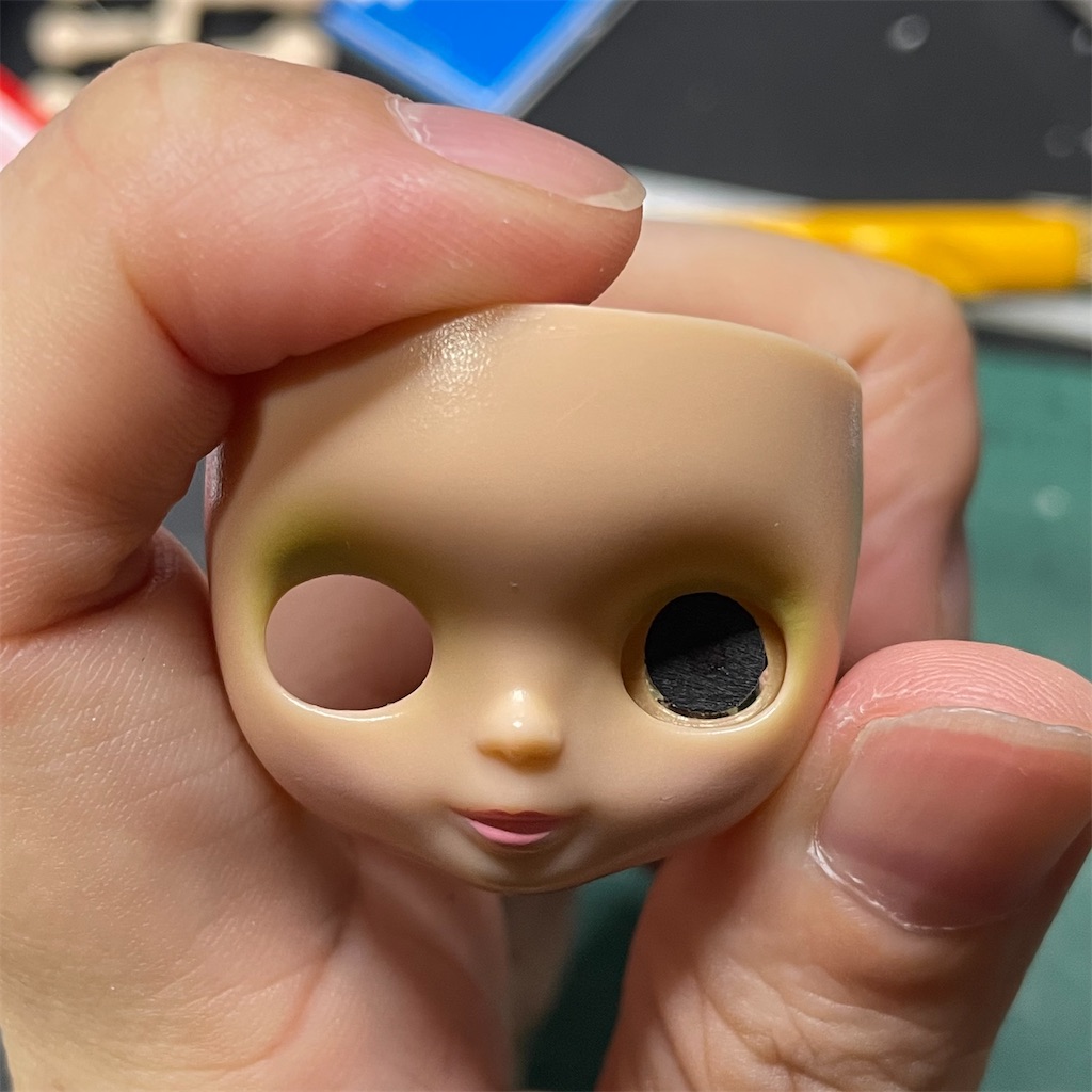 プチブライス用のドールアイを作る【原型〜型取り編】 - Whatever!