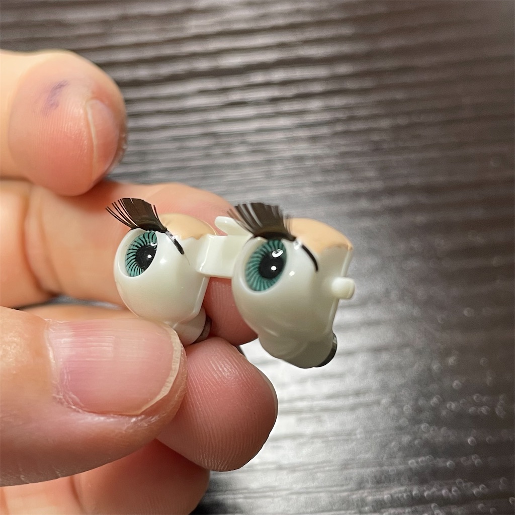 プチブライス用のドールアイを作る【原型〜型取り編】 - Whatever!
