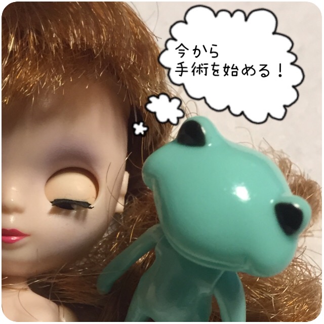 プチブライス カスタム方法♪ その① - ドールのための小さなお店