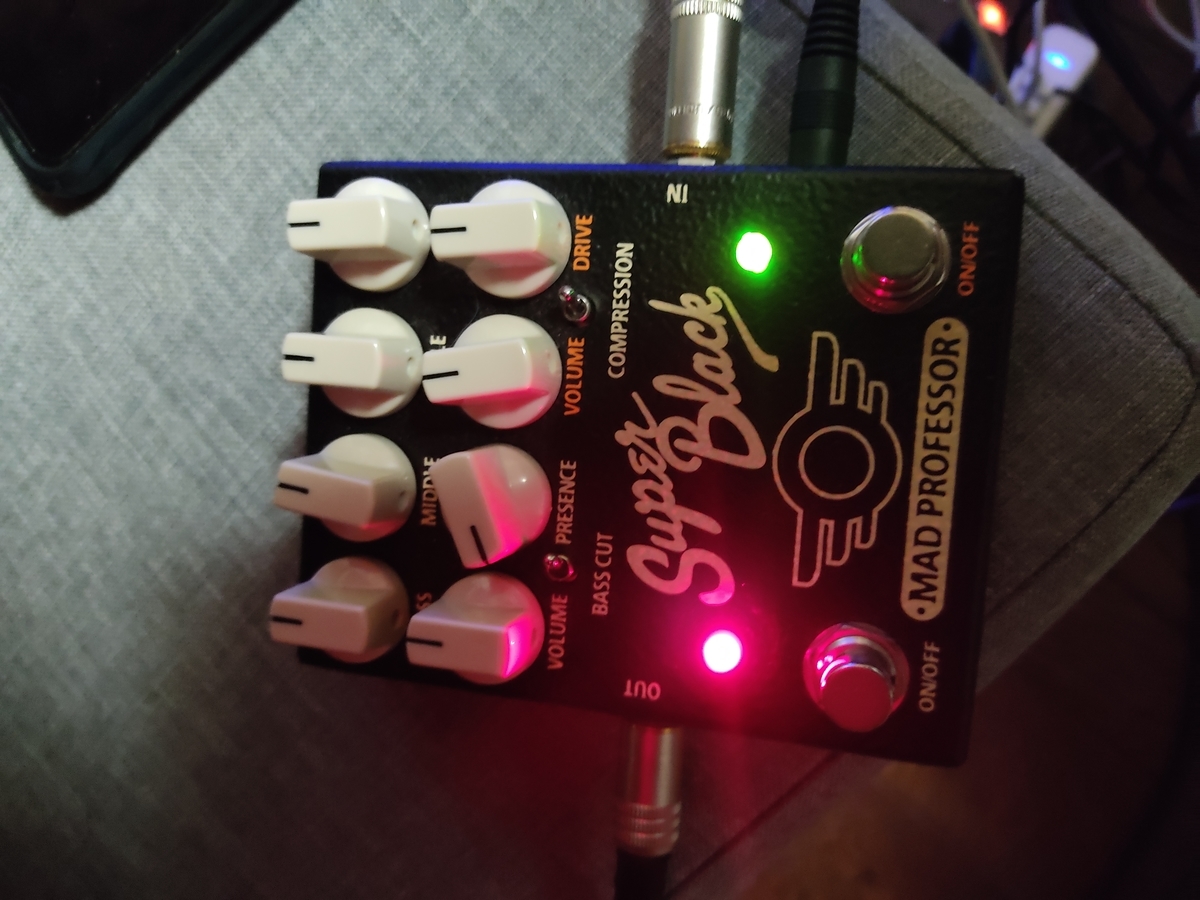 機材レビュー】MAD PROFESSOR SUPER BLACK FAC - おとのぬまちblog.