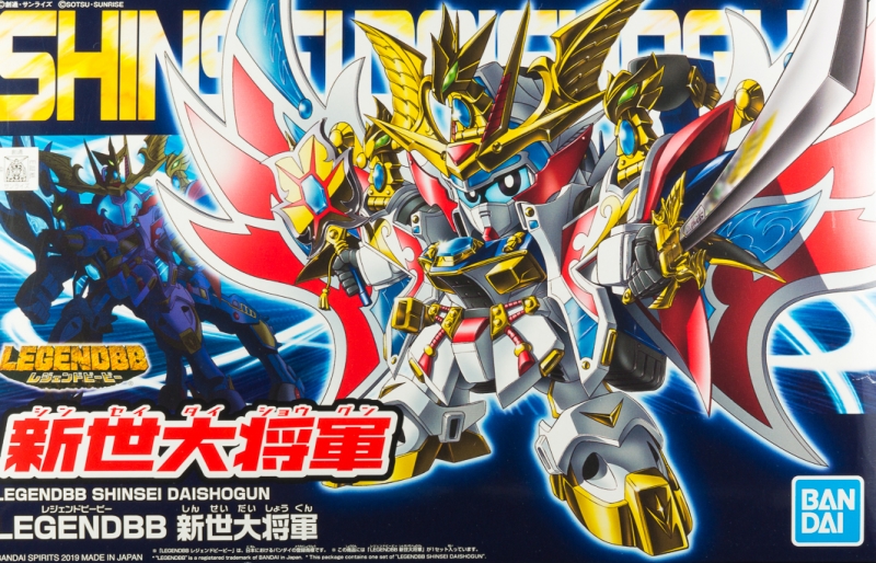 レジェンドBB 新世大将軍 (素組みレビュー) - 天丼のプラモブログ