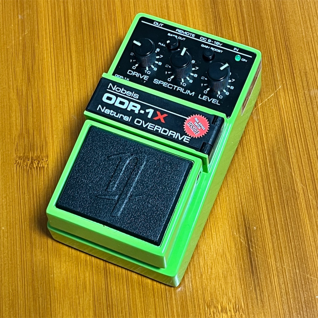 Nobels / ODR-1X Natural OVERDRIVE レビュー - △▽エフェクター