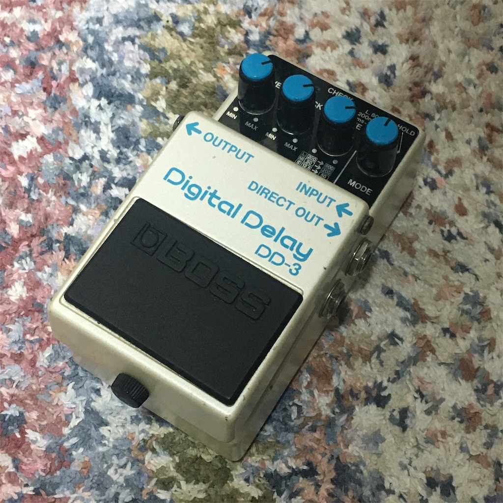BOSS / DD-3 Digtal Delay (日本製)レビュー - △▽エフェクター