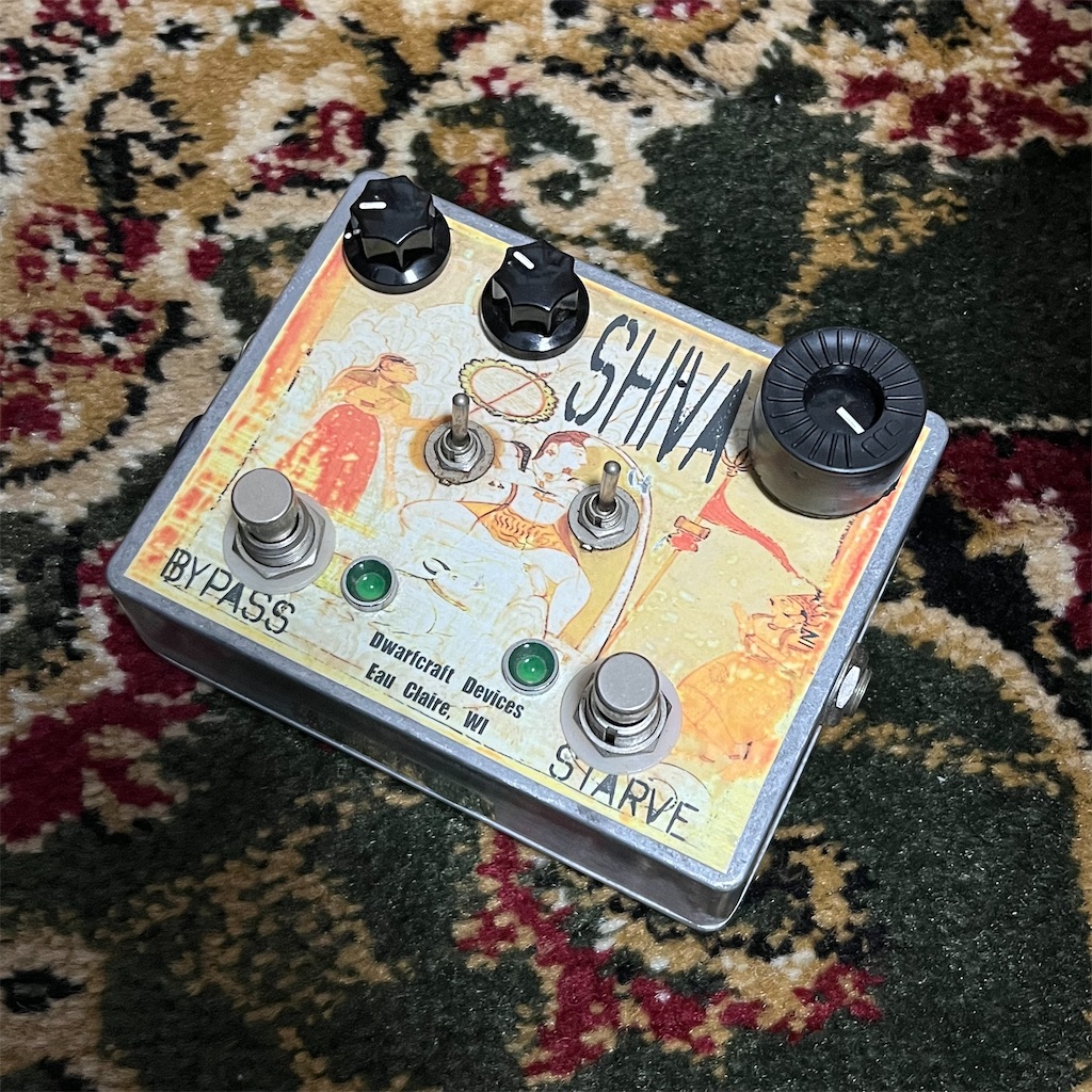 Dwarfcraft / Shiva Fuzz V1 レビュー - △▽エフェクターレビューと