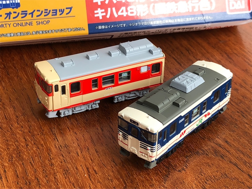 Bトレ車両】583系きたぐに色その2 - いまさらながらショーティーにハマる