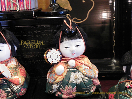 お供の子たち 五人囃子（ごにんばやし） Hinaningyo - パルファン