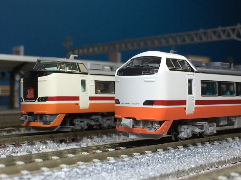 マイクロエース 485系「あいづ」リニューアル編成入線 - 休日の屋根裏