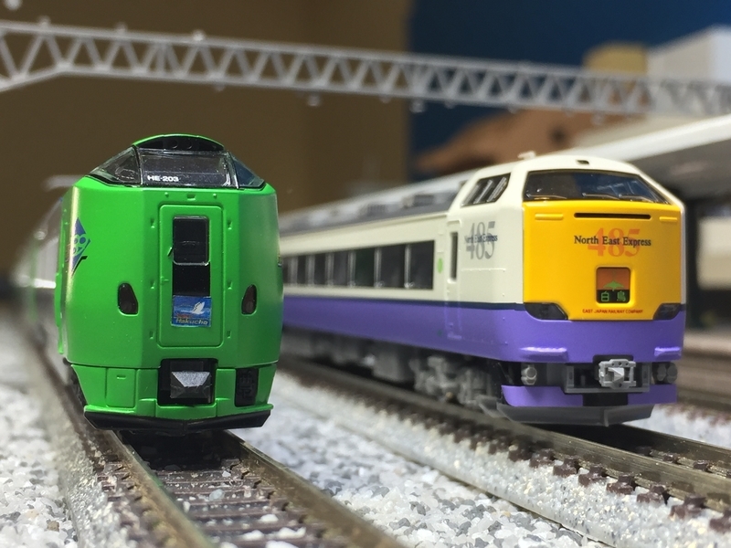 マイクロエース 785-300＋789系 スーパー白鳥 入線 - 休日の屋根裏