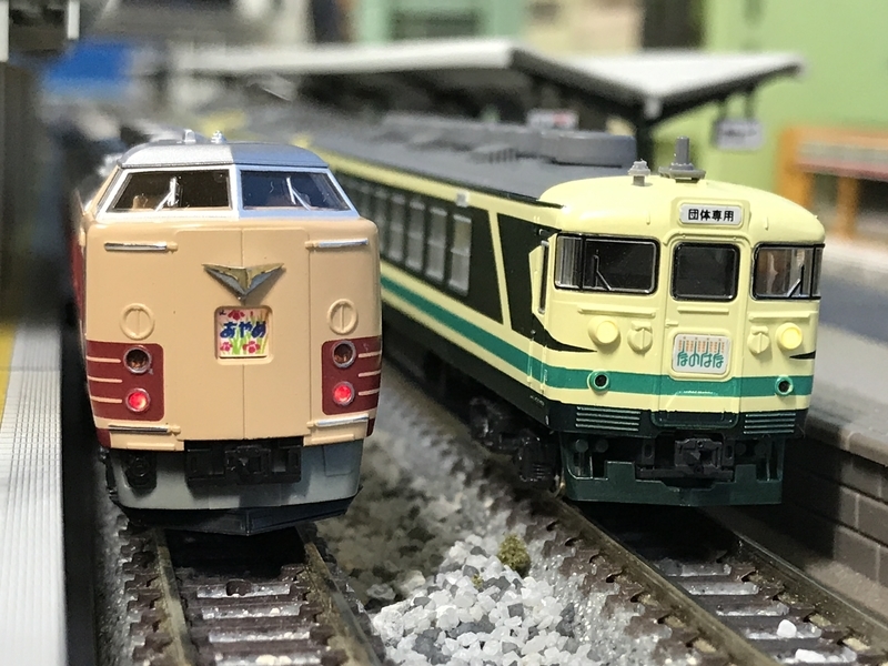 KATO 165系「なのはな」入線 - 休日の屋根裏