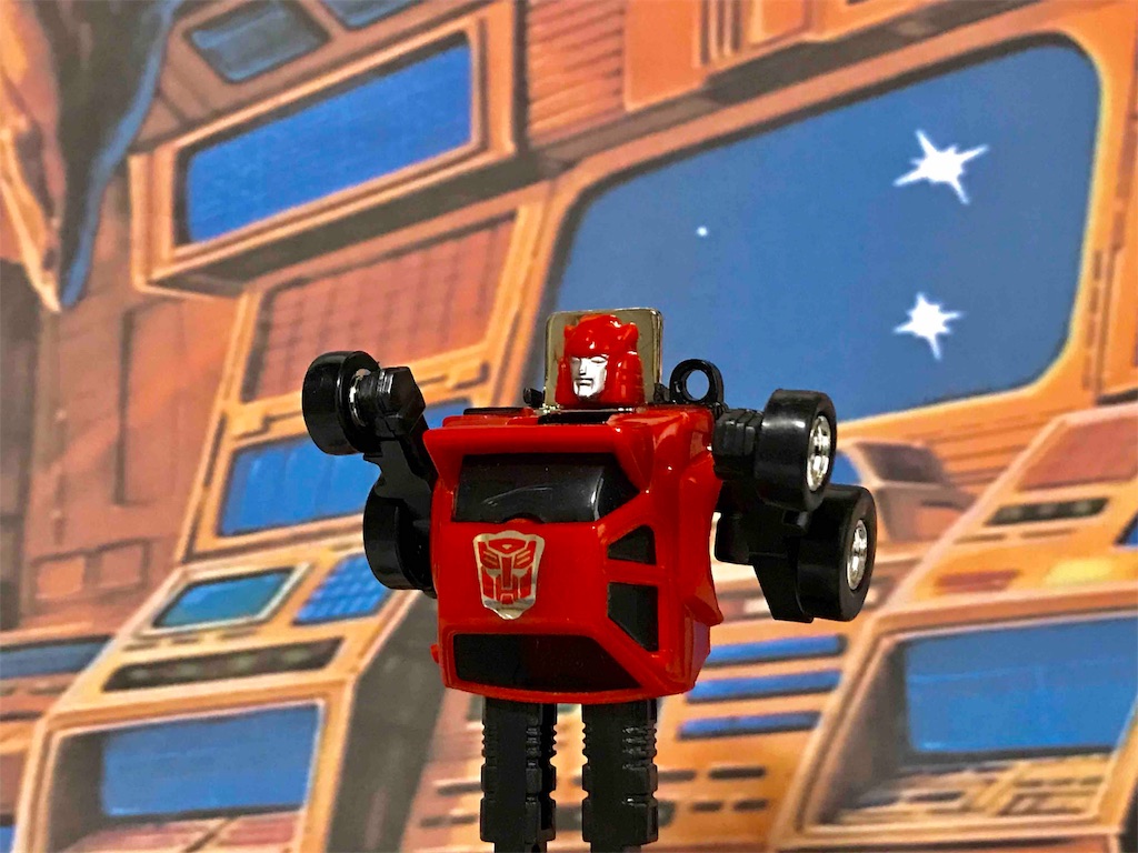 赤いバンブル！？ミニボットキーチェーンサイバトロンミニボット戦闘員