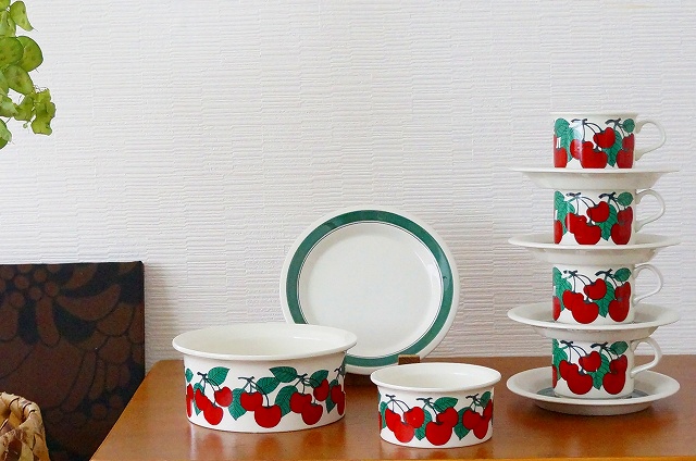 北欧ヴィンテージ食器/アラビアARABIA キルシッカKirsikka - suosikki